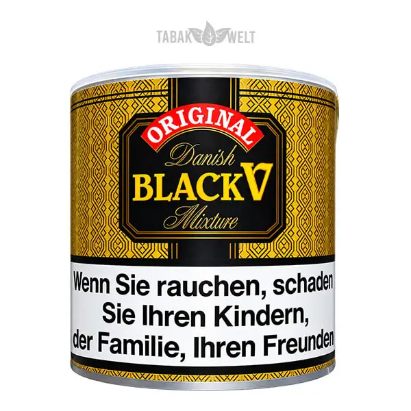 Danish Black V Pfeifentabak in der Dose