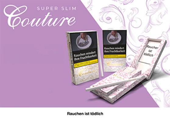 couture zigaretten staerke