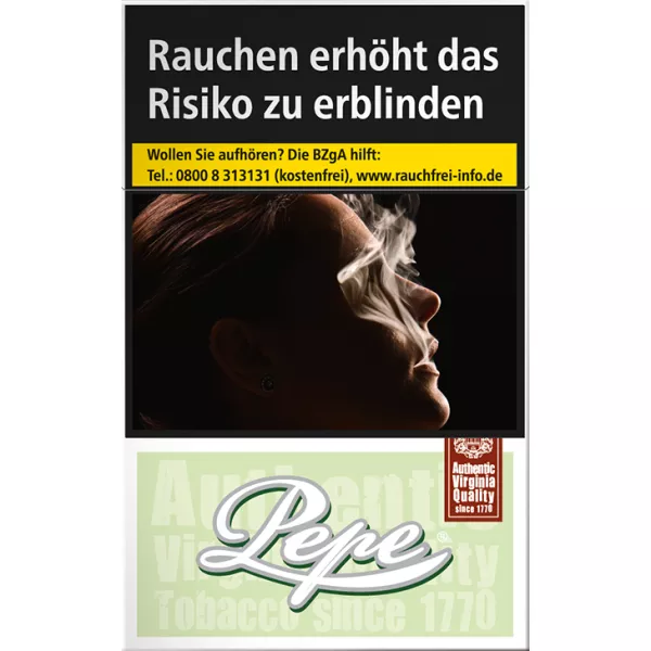 Pepe Zigaretten Bright Green XL 