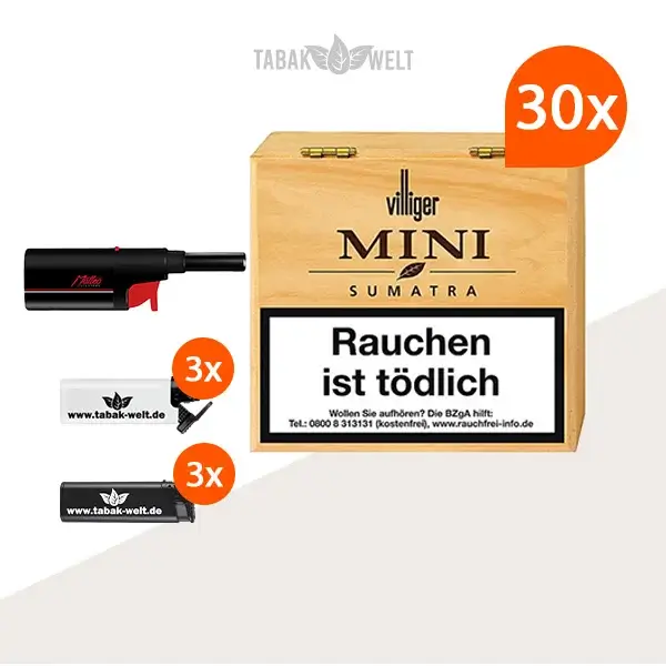 30x-villiger-mini-sumatra-zigarillos-mit-feuerzeuge