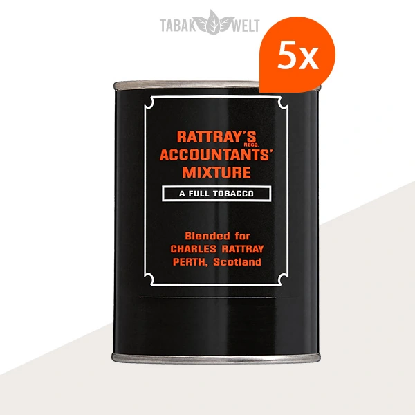 Rattray’s British Selection Accountant’s Mixture Pfeifentabak, 5er-Box