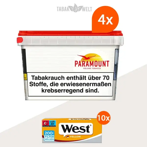 paramount-volumentabak-4x-mega-box-mit-2000-west-gelb-huelsen