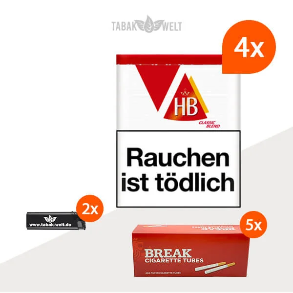 hb-classic-blend-feinschnitt-tabak-4x-dose-mit-1000-filterhuelsen