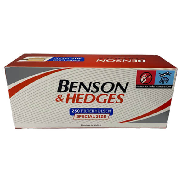 Benson und Hedges Hülsen