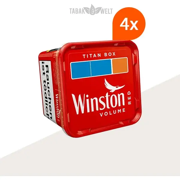 Winston Volumentabak 4 x Titan Box