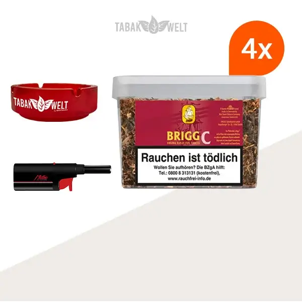 brigg-c-cherry-pfeifentabak-4x-eimer-mit-stabfeuerzeug