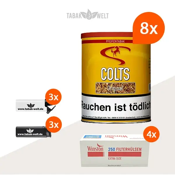 colts-original-pfeifentabak-8x-dose-mit-winston-extra-size-huelsen