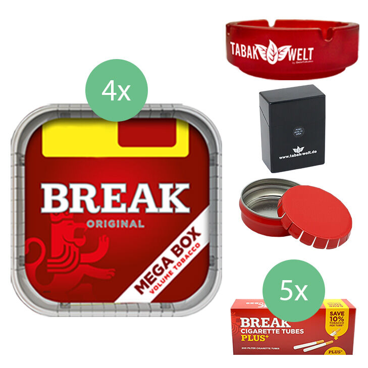 Break Original 4 x Mega Box mit 1000 Plus Filterhülsen