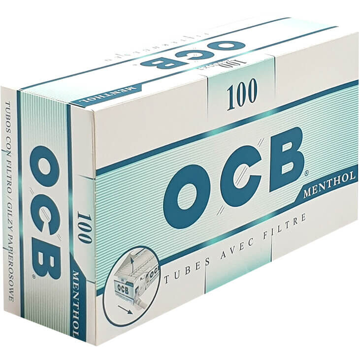 OCB Menthol Hülsen 100
