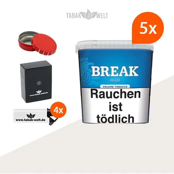 break-blue-volumentabak-5x-giga-box-mit-mini-aschenbecher