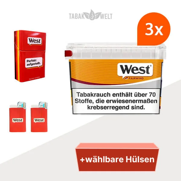 west-yellow-volumentabak-3x-mega-box-waehlbaren-huelsen-und-zigarettenbox west-yellow-volumentabak-3x-mega-box-waehlbaren-huelsen-und-zigarettenbox