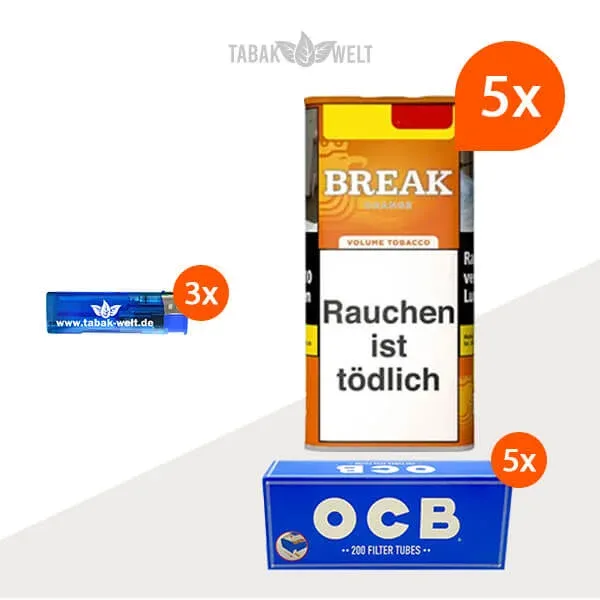 break-orange-volumentabak-5x-dose-mit-1000-huelsen-und-feuerzeugen