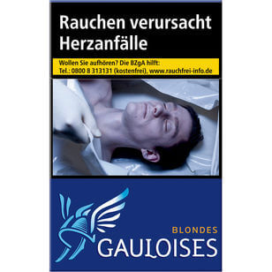 Gauloises Zigaretten Blondes Blau OP 8,30 €