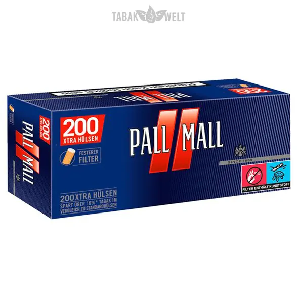 Pall Mall Red Xtra Filterhülsen 200