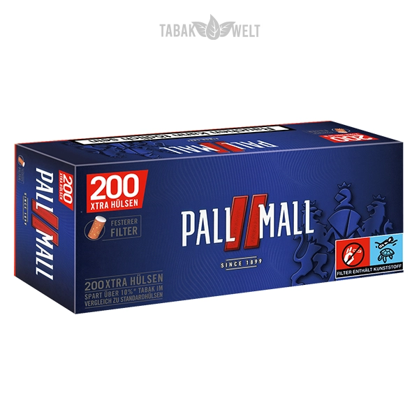 Pall Mall Red Xtra Filterhülsen 200