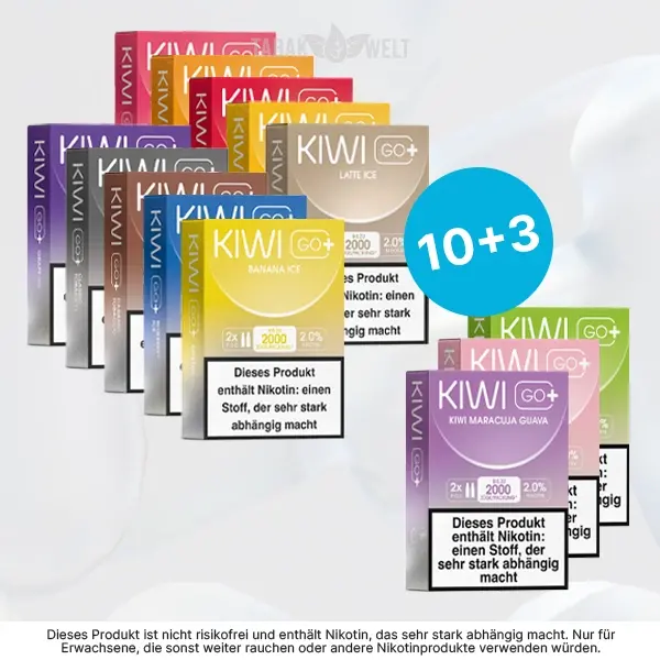 kiwi-go-plus-pods-10-3-probierset kiwi-go-plus-pods-10-3-probierset