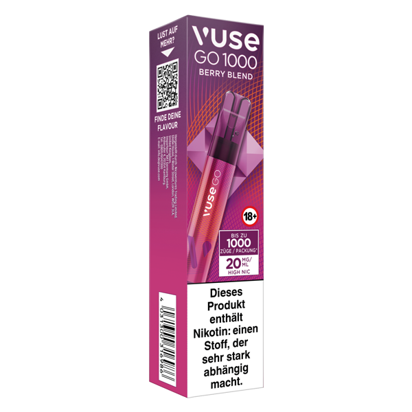 vuse go 1000 berry blend 20mg