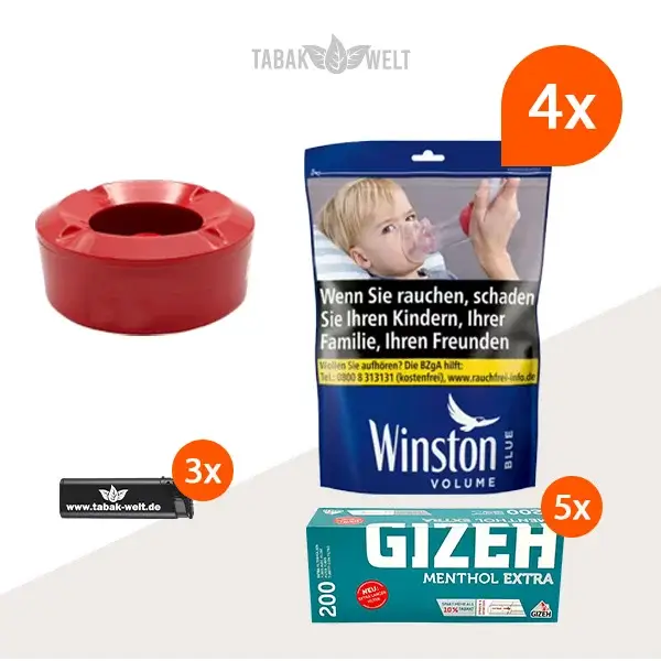 winston-blue-volumentabak-4x-beutel-mit-1000-menthol-extra-huelsen