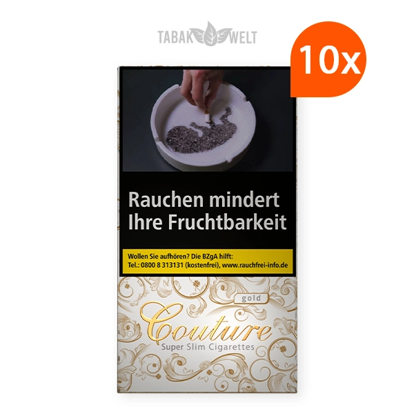 stange couture slims gold zigaretten