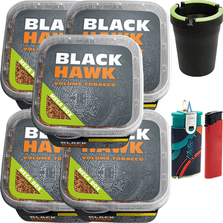 Black Hawk 5 x 230g mit Aschenbecher