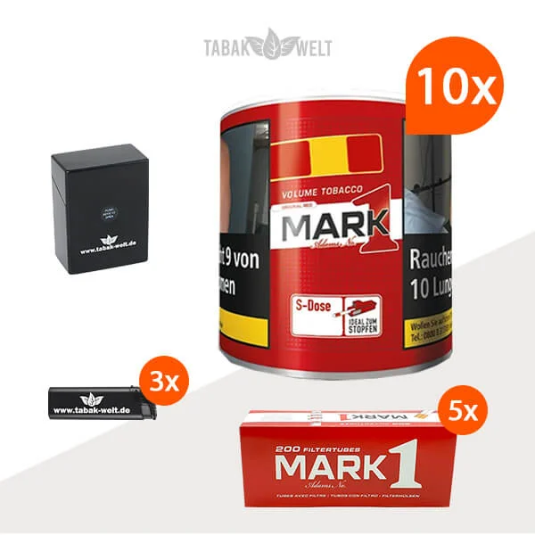 mark-1-original-red-volumentabak-s-10x-dose-mit-1000-king-size-huelsen-und-etui