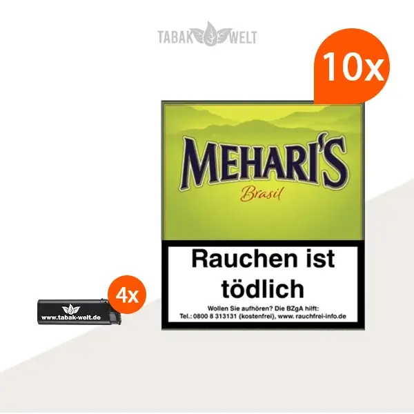 10X Mehari's Brasil mit Feuerzeuge 10X Mehari's Brasil mit Feuerzeuge