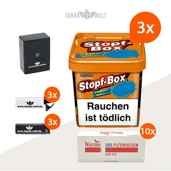 fargo-orange-volumentabak-xxl-3x-eimer-mit-2000-huelsen