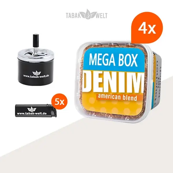 denim-volumentabak-4x-mega-box-mit-drehaschenbecher