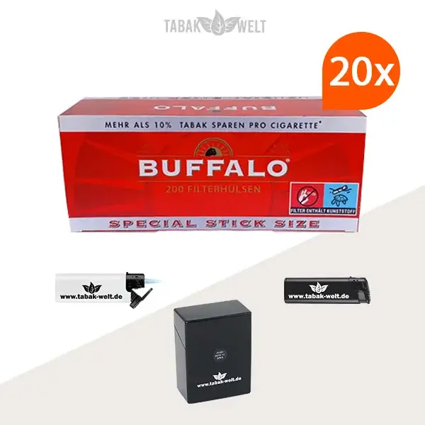 20x-buffalo-special-stick-size-filterhuelsen-200er-4000-stueck-mit-etui