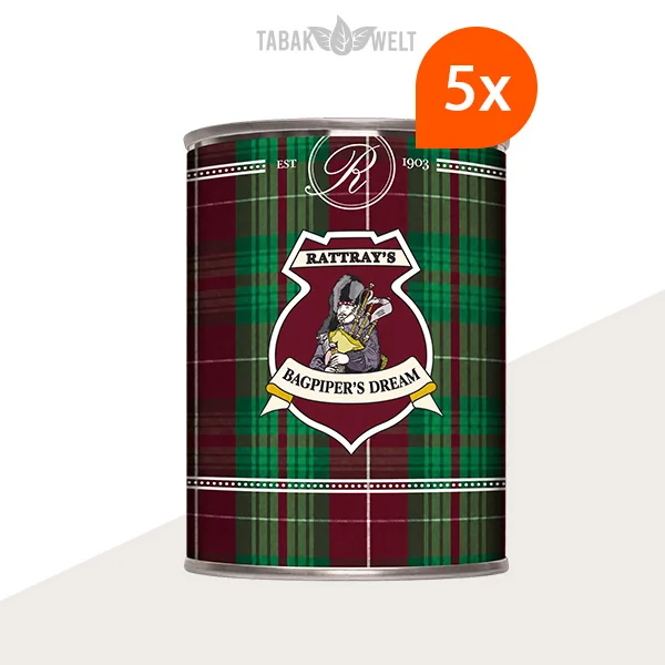 Rattray’s British Selection Bagpiper’s Dream Pfeifentabak – 5er-Box