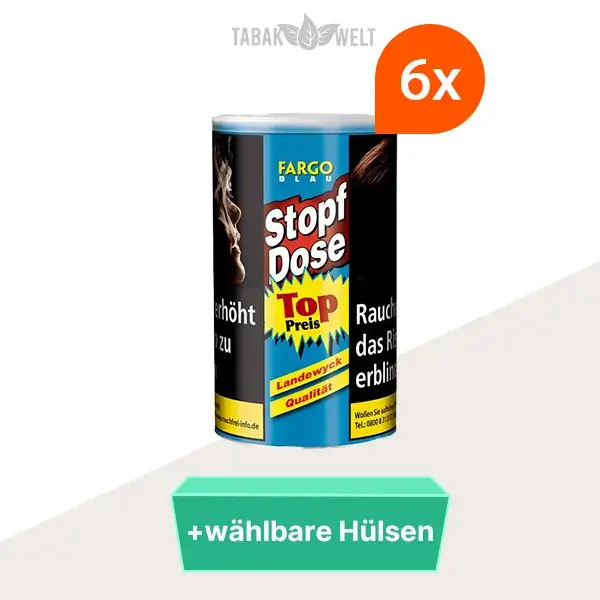 fargo-blau-volumentabak-6x-dose-mit-waehlbaren-huelsen