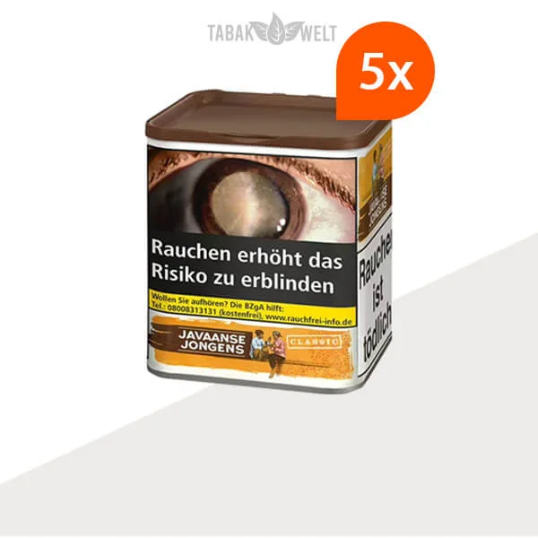 javaanse-jongens-classic-drehtabak-5x-dose