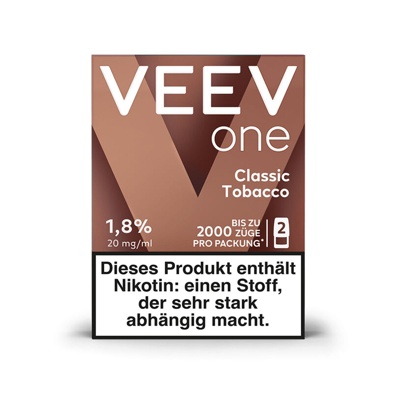 veev one pods classic tobacco multipack frontal