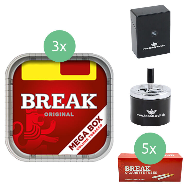 Break Original 3 x Mega Box mit 1000 Filterhülsen