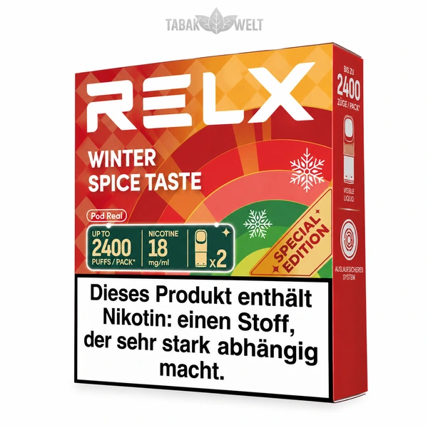 RELX Pod Winter Spice Taste 18 mg/ml