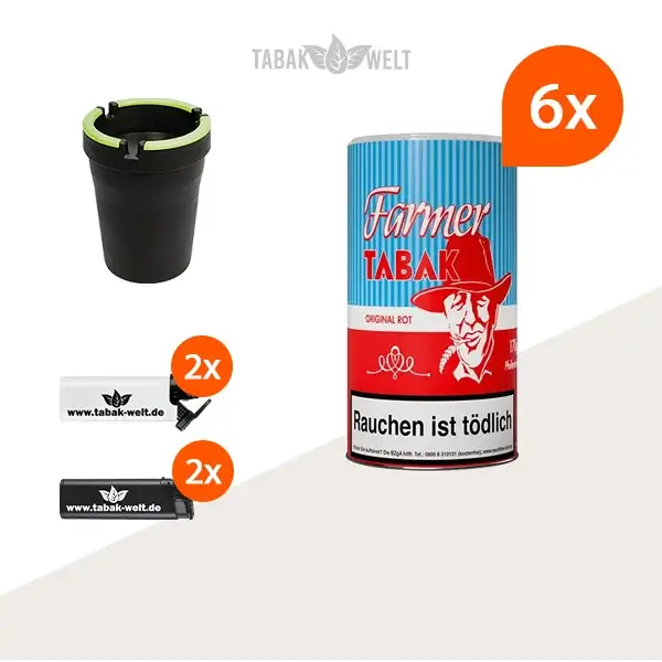 farmer-rot-pfeifentabak-6x-dose-mit-aschenbecher