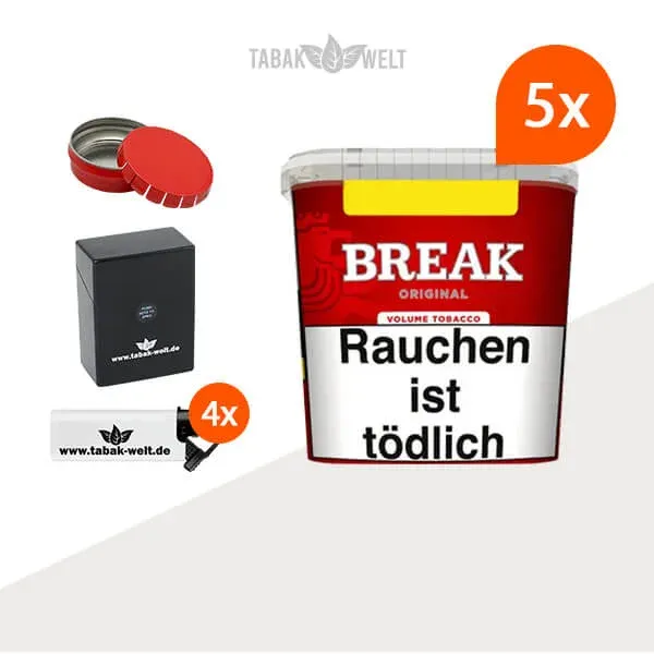 break-original-volumentabak-5x-giga-box-mit-mini-aschenbecher