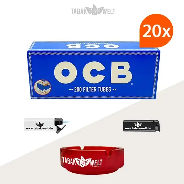 20x-ocb-filterhuelsen-200er-4000-stueck-mit-aschenbecher