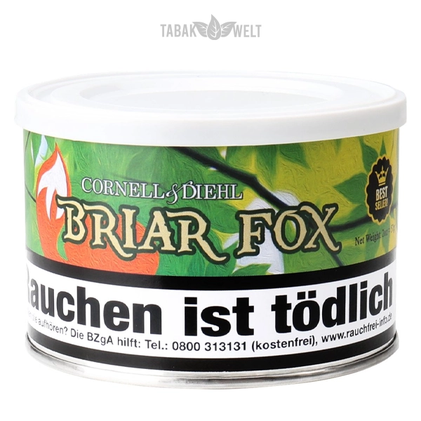 cornell-diehl-briar-fox-pfeifentabak-dose