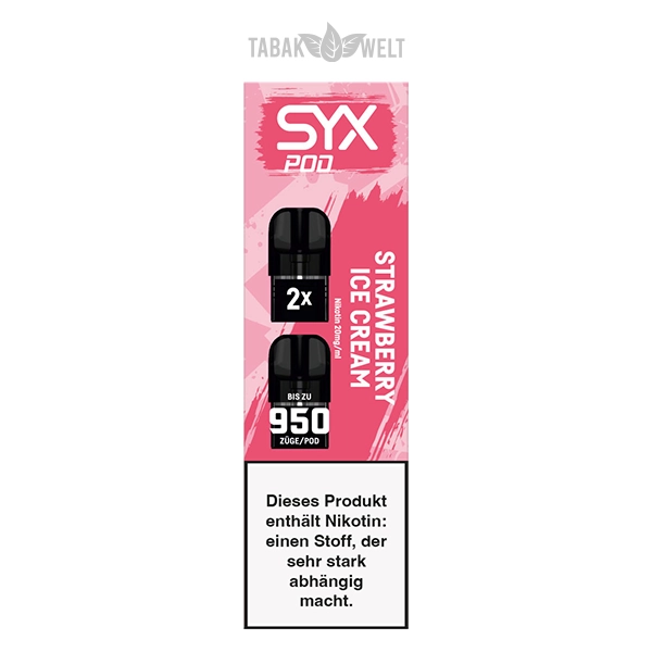 syx-pod-strawberry-ice-cream-20-mg-2er-pack-verpackt syx-pod-strawberry-ice-cream-20-mg-2er-pack-verpackt