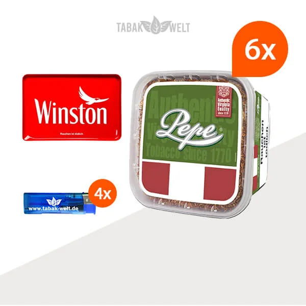 pepe-rich-green-volumentabak-6-Eimer-mit-feuerzeugen-TX15561.1