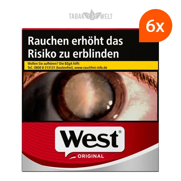 Stange West Original Red Zigaretten 4XL
