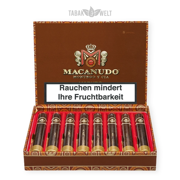 macanudo-maduro-zigarren-crystal-tube-box