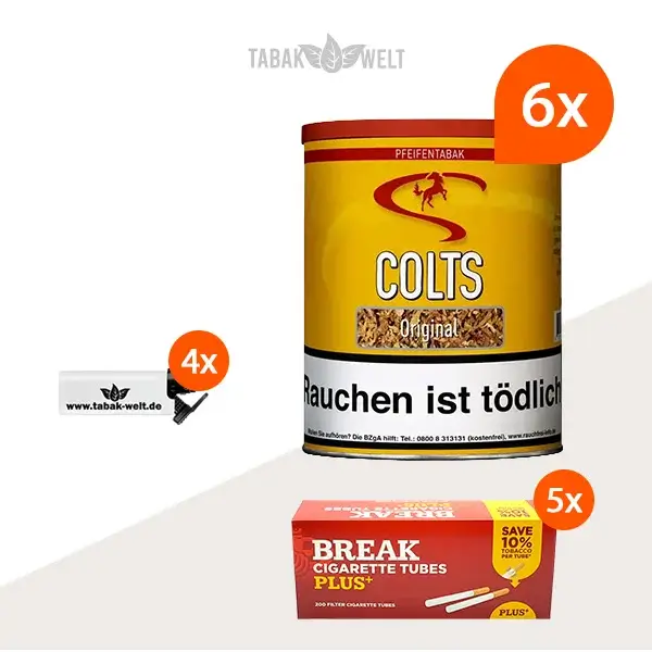 colts-original-pfeifentabak-6x-dose-mit-break-plus-huelsen
