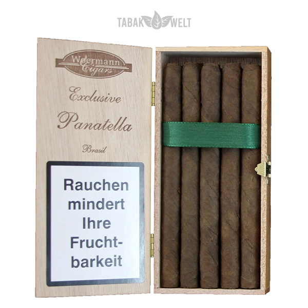 Woermann Cigars Exclusive Zigarren Panatella Brasil Offen
