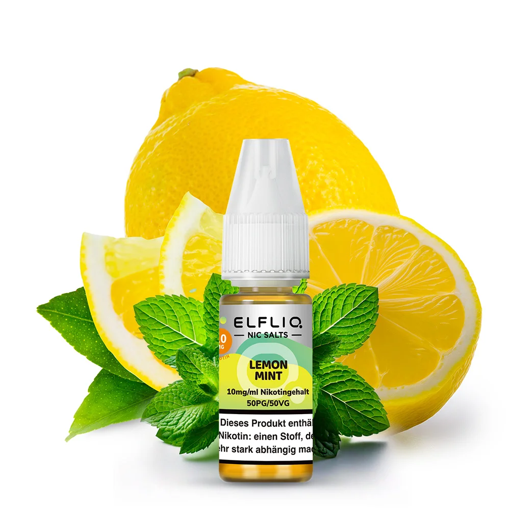 Elfbar Elfliq Liquid Lemon Mint 10mg/ml