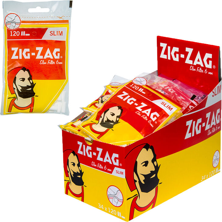 Zig Zag Spezial Slim 6 mm 34 x 120 Stück