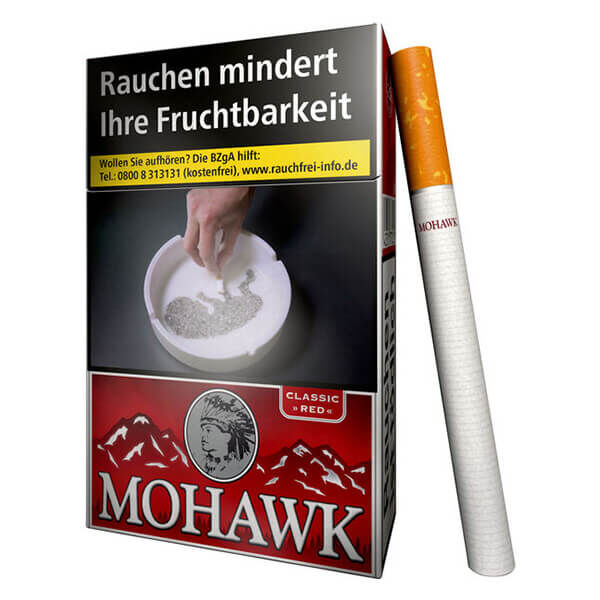 Mohawk Red OP Zigaretten