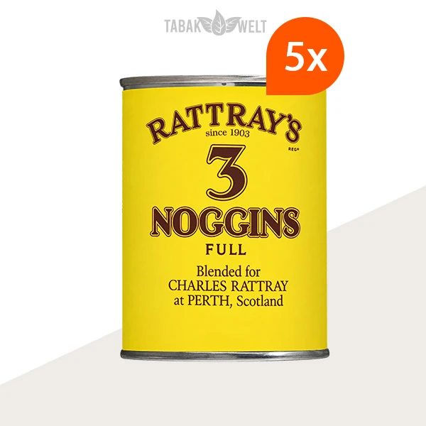 Rattray’s British Selection 3 Noggins Pfeifentabak – 5er-Box