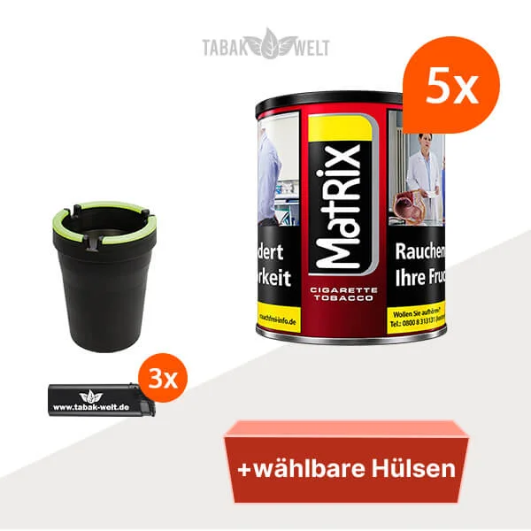 Matrix Red Feinschnitt 5 x Dose mit wählbaren Hülsen